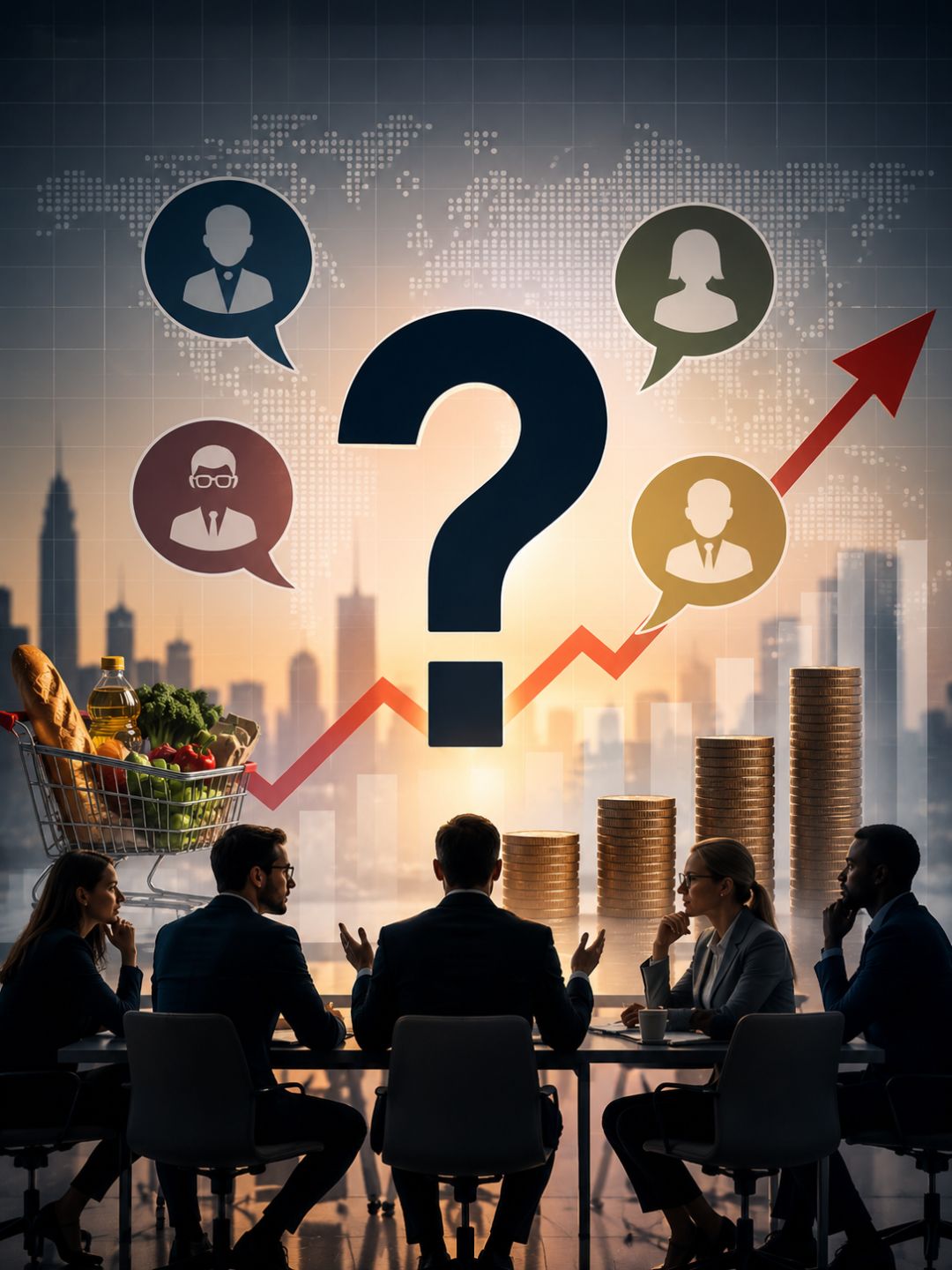 Inflation Rate 2026 business leaders discussing inflation risks