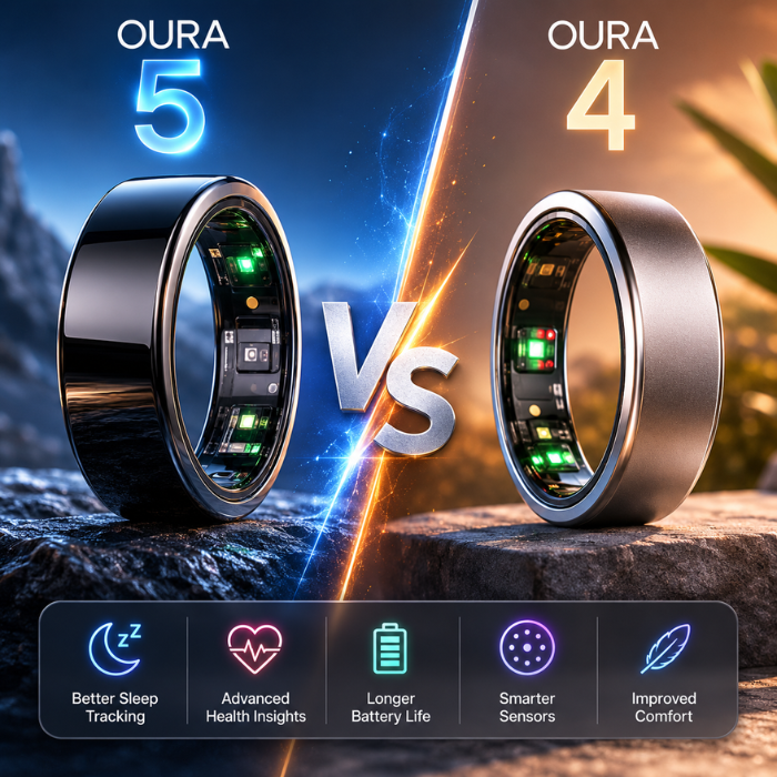 Oura Ring 5 vs 4 — What Actually Changed?