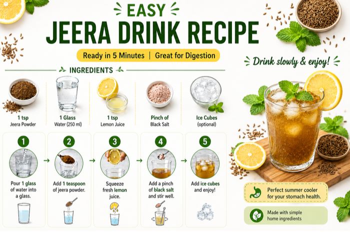 Step by stpe of making Lahori jeera at home in 5 minutes guide