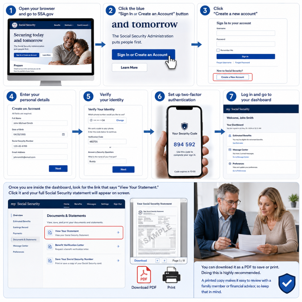 How to Check Your Social Security Statement Online – A Step-by-Step Guide
