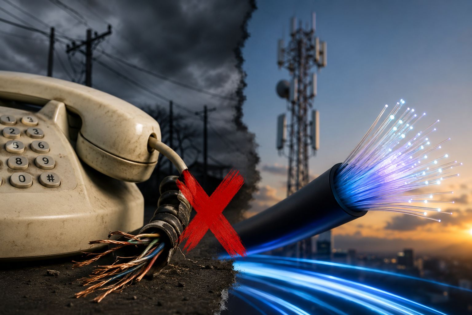Copper Landline Shutdown: Stop Ignoring This Right Now