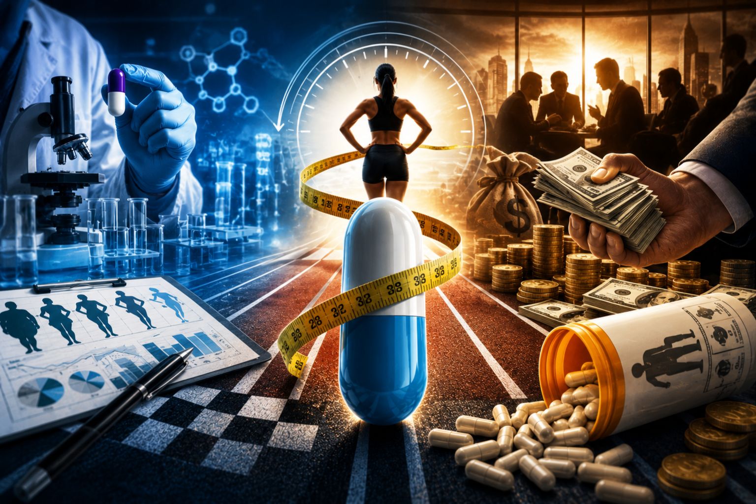 The Weight Loss Pill Race: How Big Pharma Is Fighting for Your Health — and Your Wallet
